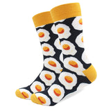 1 Pair Male Cotton Socks Colored Art Socks Multi Pattern Long Designer StreetWear Happy Funny Skateboard Socks Men's Dress Sock