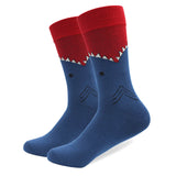 1 Pair Male Cotton Socks Colored Art Socks Multi Pattern Long Designer StreetWear Happy Funny Skateboard Socks Men's Dress Sock