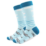 1 Pair Male Cotton Socks Colored Art Socks Multi Pattern Long Designer StreetWear Happy Funny Skateboard Socks Men's Dress Sock