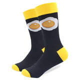 1 Pair Male Cotton Socks Colored Art Socks Multi Pattern Long Designer StreetWear Happy Funny Skateboard Socks Men's Dress Sock