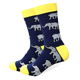 1 Pair Male Cotton Socks Colored Art Socks Multi Pattern Long Designer StreetWear Happy Funny Skateboard Socks Men's Dress Sock