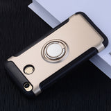 Magnetic Suction Phone Case For Xiaomi Redmi 4X 4A mi9 Luxury Ring Holder Cases For Redmi Note 7 6 5 Pro 4X 3 Cover Accessories