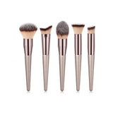 4-14pcs Makeup Brushes Set For Foundation Powder Blush Eyeshadow Concealer Lip Eye Make Up Brush With Bag Cosmetics Beauty Tools