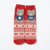 2019 New Autumn Winter Warm Terry-Loop Cute Socks Cartoon Animals Patterns Series Funny Socks Meias Warmer Christmas Sox Gift