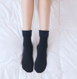 1 Pair Winter Warm Female Male Thicken Thermal Wool Cashmere Snow Socks Unisex Seamless Velvet Boots Floor Sleeping Socks Women