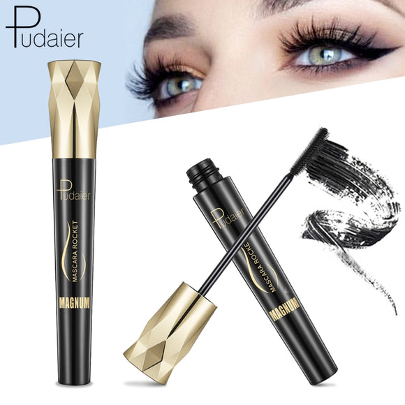 Pudaier 4D Charm Mascara Volume Waterproof Lash Extensions Makeup Silk Graft Growth Fluid Professional Rimel for Eye