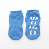 Autumn Winter Spring Summer Breathable Non-slip Floor Socks Boy Girl Socks Home Baby Kids Socks Cotton Candy Color Ankle Socks