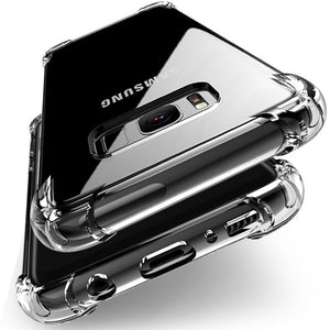 Clear Shockproof Case for Samsung Galaxy S10 Plus S10e S8 S9 Plus Soft Silicone Phone Cases for Samsung Note 10 9 8 Back Cover
