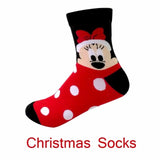 ARMKIN 1 Pair Women socks Casual winter Christmas Socks David's deer Socks Cotton Cartoon Keep Warm lady Socks Christmas Gift