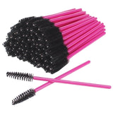 50Pcs Eyelash Brushes Makeup Brushes Disposable Mascara Wands Applicator Multicolors Eye Lashes Cosmetic Brush Makeup Tools