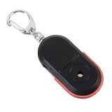 Portable Size Wireless Anti-Lost Alarm Key Finder Locator Key Chain Whistle Sound With LED Light Mini Anti Lost Key Finder