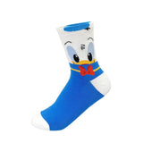 Disney Women Socks Cartoon Animal  mouse socks cute Kawaii Funny ankle Socks invisible Silicone slip Socks girl Cotton boat sock