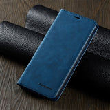 Leather Flip A50 A60 A70 A40 A30 A20 A10 A51 A71 Case For Samsung S9 S8 S7 Edge S10 J4 J6 Plus A7 A8 2018 Note 9 10 Magnet Cover