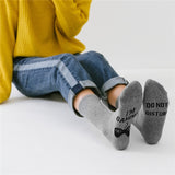 2020 Women Men Wine Socks Letter Printed IF YOU CAN READ THIS Compression Sock Stylish Unisex Funny Socks Amozae Couple Meias