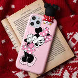 Cartoon Couple Fashion Case For iPhone XR 11 Pro XS Max X 5 5S Silicone Matte Cover For iphone 7 8 6 S 6S Plus 7Plus Case Girls