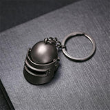 3D Fashion Eat Chicken Key RING Pendant Battle Frying Pan Helmet 98k Keychain Jewelry