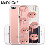 MaiYaCa Sexy Girl Kylie Jenner Lips Kiss Fashion Fun Dynamic phone case for iphone 11 pro 8 7 66S Plus X 10 5S SE XR XS XS MAX