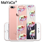 MaiYaCa Sexy Girl Kylie Jenner Lips Kiss Fashion Fun Dynamic phone case for iphone 11 pro 8 7 66S Plus X 10 5S SE XR XS XS MAX