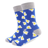 1 Pair Drop Shipping Winter Spring Happy Socks 2018 Cotton Men Crew Skateboard Socks Funny Pattern Wedding Socks Gift