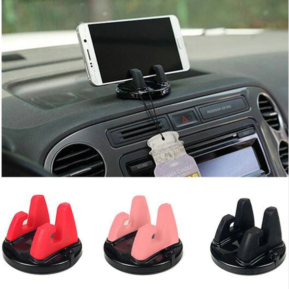 Car Decor Soft Silicone Phone Holder Anti Slip Mat Pad Automobiles Dashboard GPS Support Desktop Stand Bracket Auto Accessories
