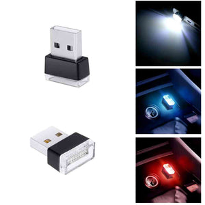 Car Led Interior Foot Lamp Led Free Modified Universal Light Computer Phone Usb Car Atmosphere Accessories for Lada bmw