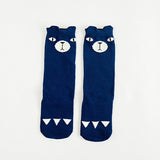 1 Pair Unisex Lovely Cute Cartoon Fox Kids baby Socks Knee Girl Boy Baby Toddler Socks animal infant Soft Cotton socks 0-3 Y