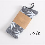 Winter high Quality Harajuku chaussette Style Weed Socks For Women Men's Cotton Hip Hop Socks Man Meias Mens Calcetines