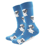 1 Pair Male Cotton Socks Colored Art Socks Multi Pattern Long Designer StreetWear Happy Funny Skateboard Socks Men's Dress Sock