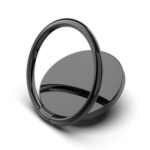 Luxury metal Mobile Phone Socket Holder Universal 360 Degree Rotation Finger Ring Holder Magnetic Car Bracket Stand Accessories