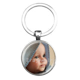 Personalized Photo Key Chains Custom Keychain Photo of Your Baby Child Mom Dad Grandparent Loved One Gift for Family  Gift
